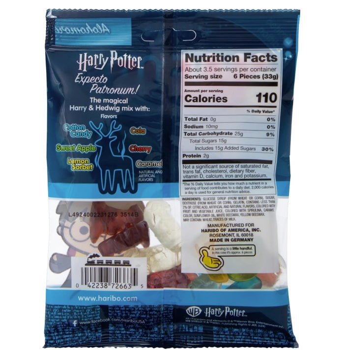 Haribo Harry Potter Gummi Candy-Half Nuts-Half Nuts
