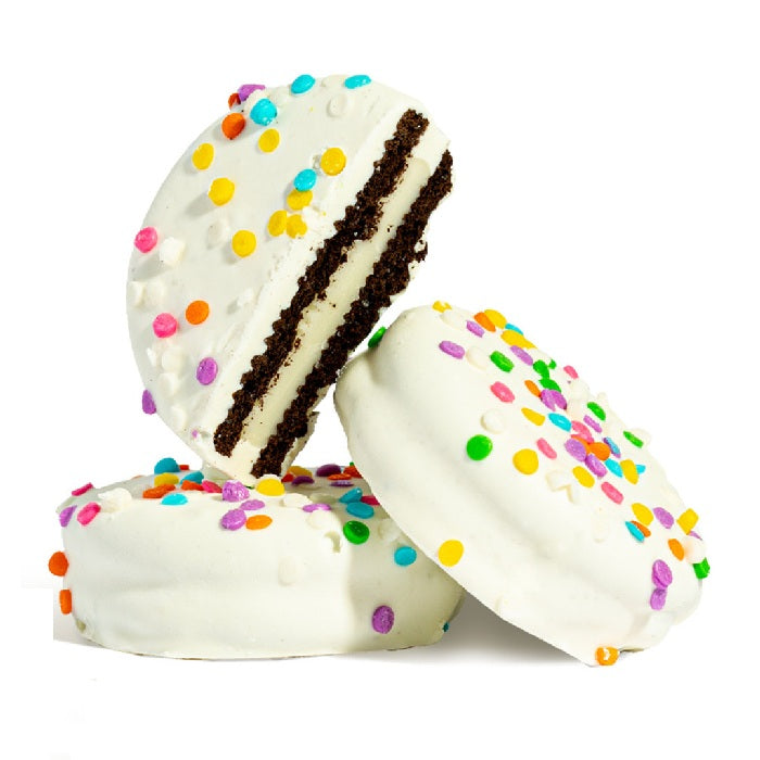 Spring Double Stuffed Oreo Yogurt Covered Cream Filled Cookie-Half Nuts-Half Nuts