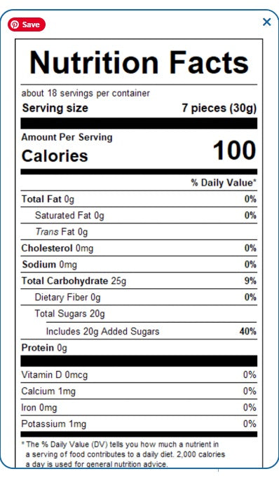 Spice Drops-Manufacturer-Half Nuts