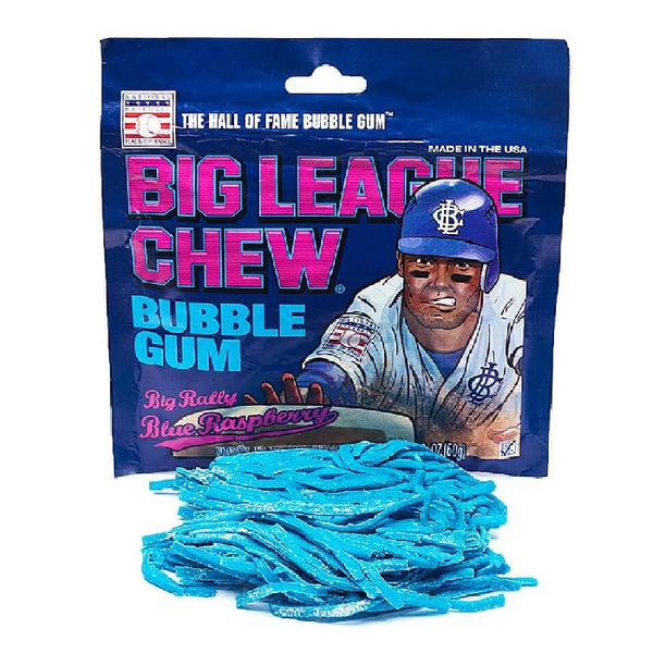 Big League Chew | Blue Raspberry – Half Nuts