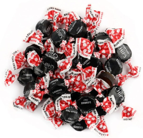 Chipurnoi-Sugar Free Italian Licorice Stevia Chips – Half Nuts