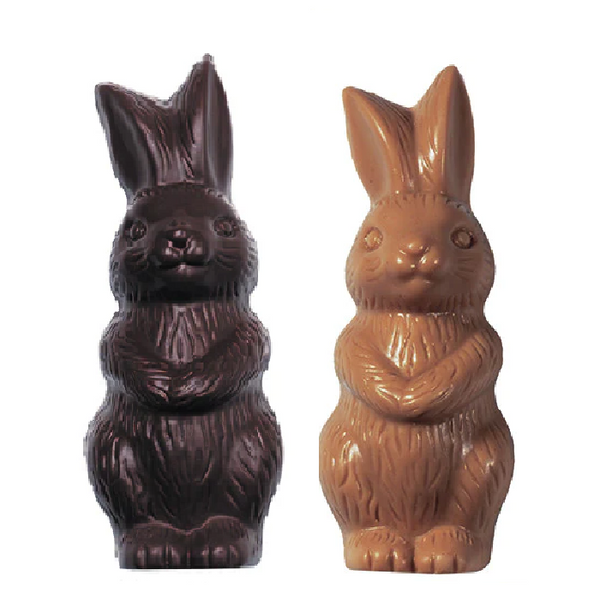 Gertrude Hawk Chocolate Rabbit - 2.5 oz. – Half Nuts