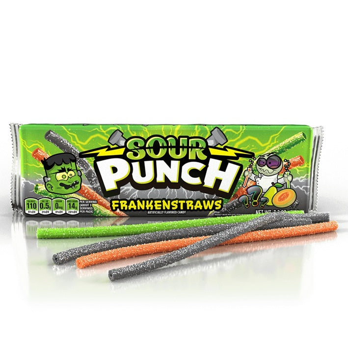 Sour Punch Frankenstraws-Half Nuts-Half Nuts