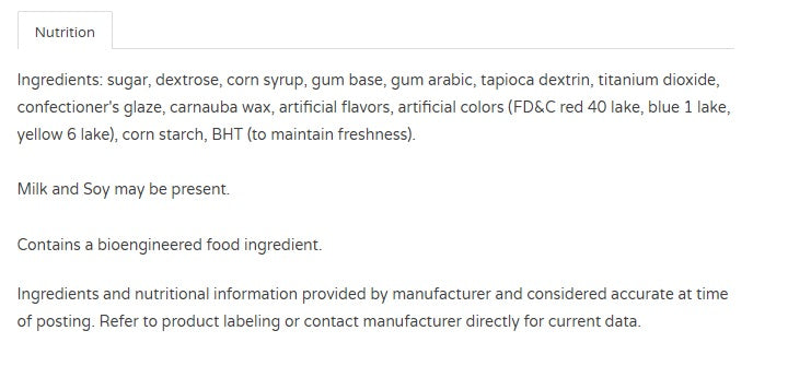 Gumballs - Baseball-Manufacturer-Half Nuts