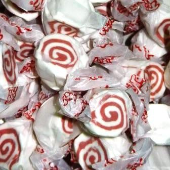 Taffy Town Red Velvet Cake Salt Water Taffy-Half Nuts-Half Nuts