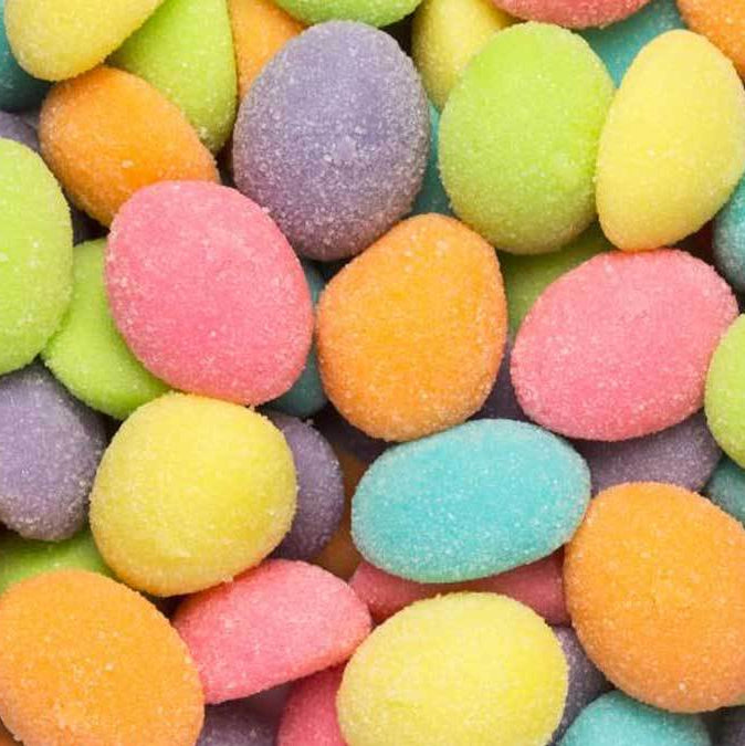 Eggstra Special Gummi Eggs-Half Nuts-Half Nuts
