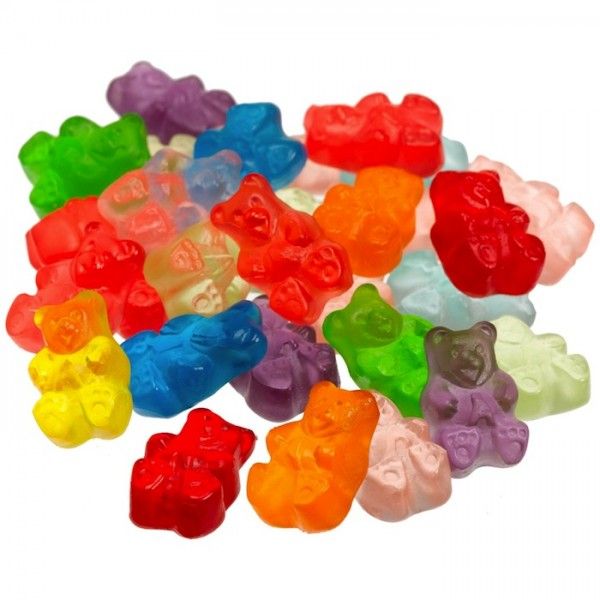 Gummi Bears - Assorted Mix-Albanese-Half Nuts