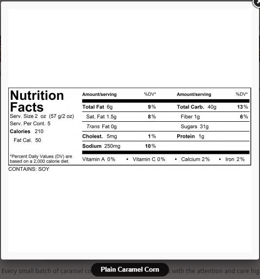 Mackinac Island Popcorn Company - Caramel Corn-Half Nuts-Half Nuts