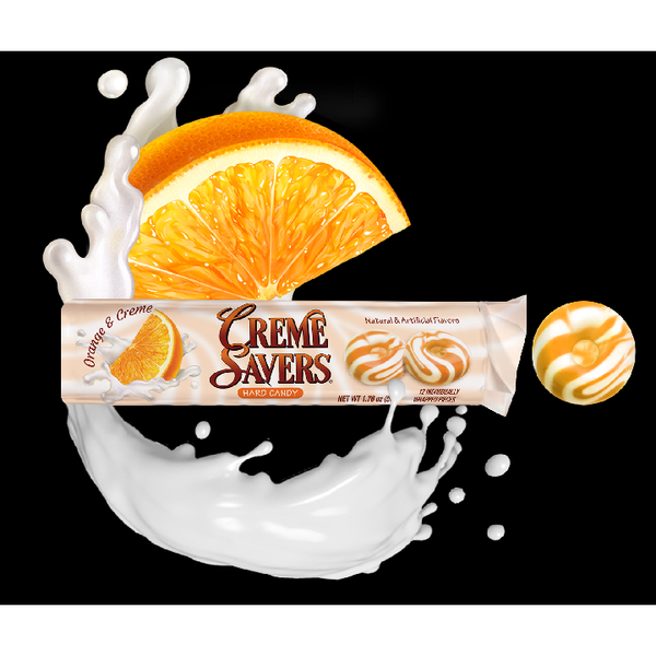 Creme Savers - Orange – Half Nuts
