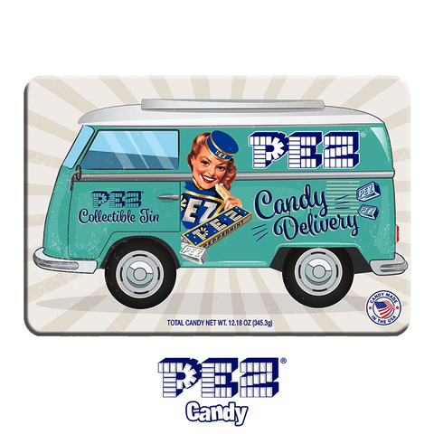 PEZ - Nostalgic Refill Candy Tin-Half Nuts-Half Nuts