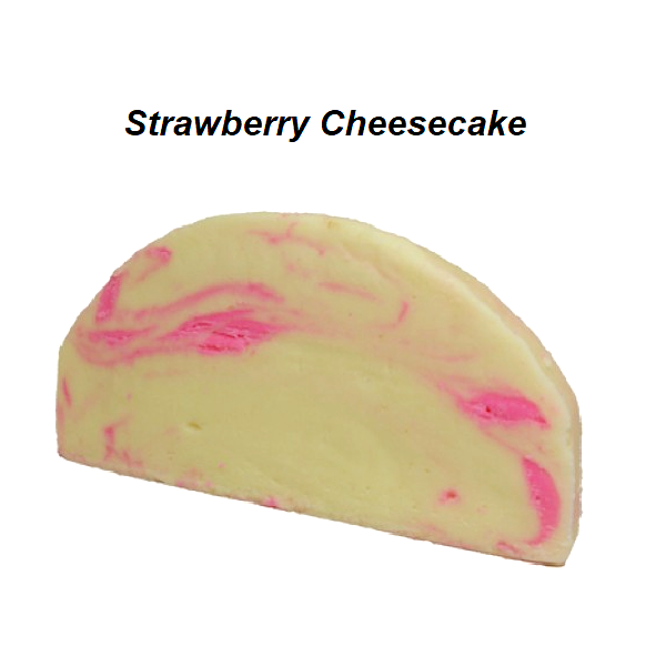 Devon's Mackinac Island Fudge - Strawberry Cheesecake-Half Nuts-Half Nuts