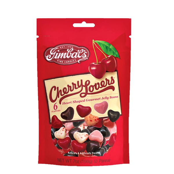 Gimbals Cherry Lovers Mix Heart Jelly Beans – Half Nuts Gimbals Cherry Lovers Mix Heart Jelly Beans – Half Nuts