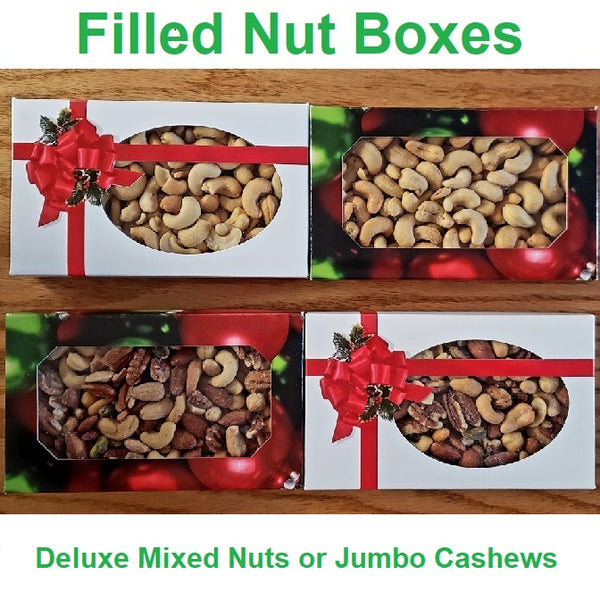 Deluxe Mixed Nuts Christmas Box – Half Nuts