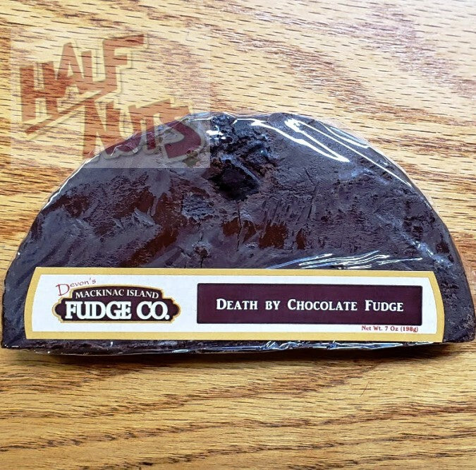Devon's Mackinac Island Fudge - Death by Chocolate-Half Nuts-Half Nuts