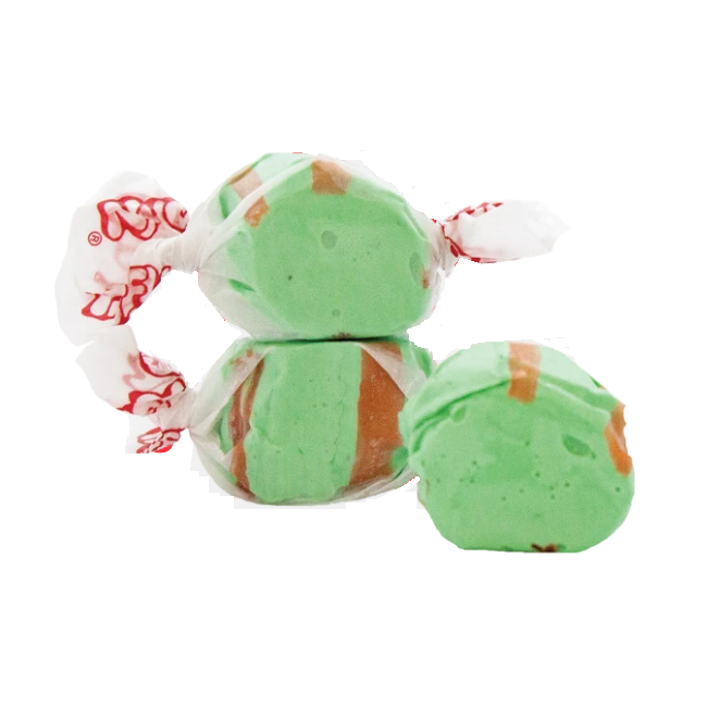 Taffy Town Salt Water Taffy - Dill Pickle-Half Nuts-Half Nuts