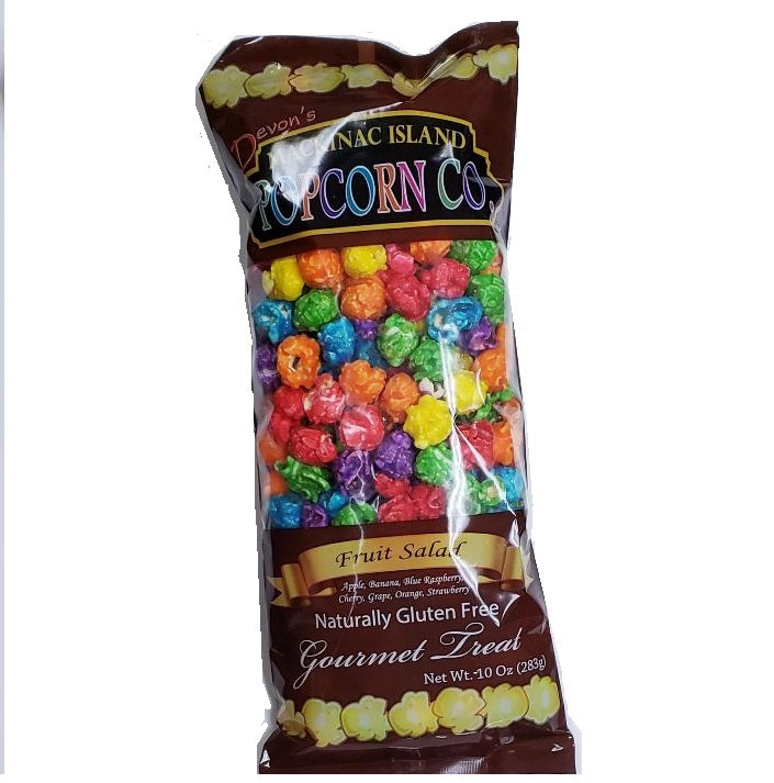 Mackinac Island Popcorn Company - Fruit Salad Popcorn-Half Nuts-Half Nuts