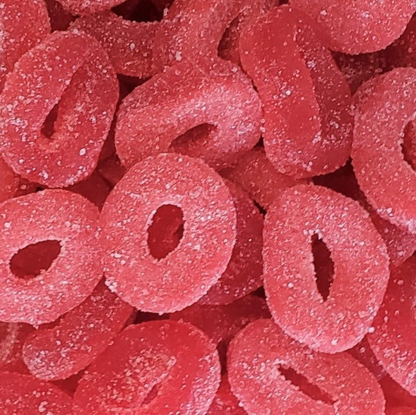 Fruidles Apple Gummy Rings Candy, Assorted Fruit