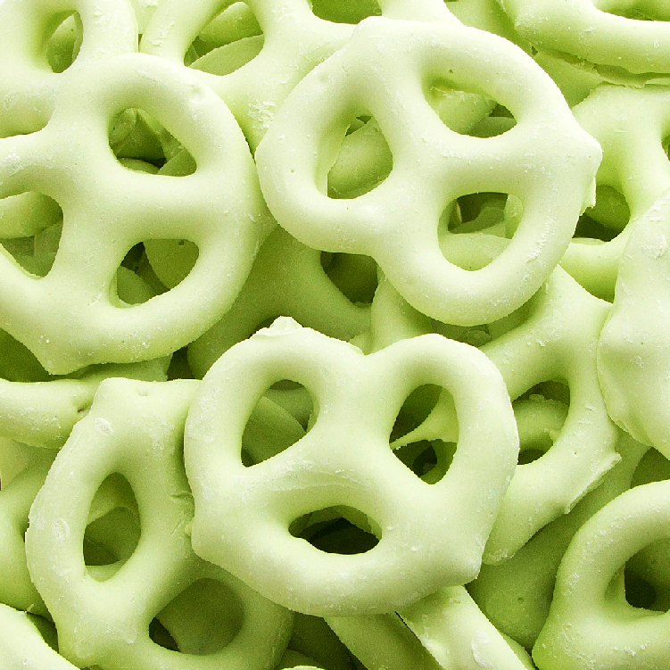 Key Lime Yogurt Pretzels-Half Nuts-Half Nuts