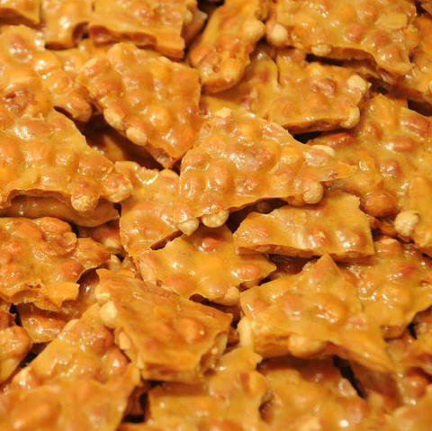 Peanut Brittle-Half Nuts-Half Nuts