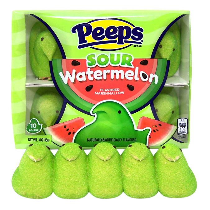 Peeps - Sour Watermelon-Peeps-Half Nuts