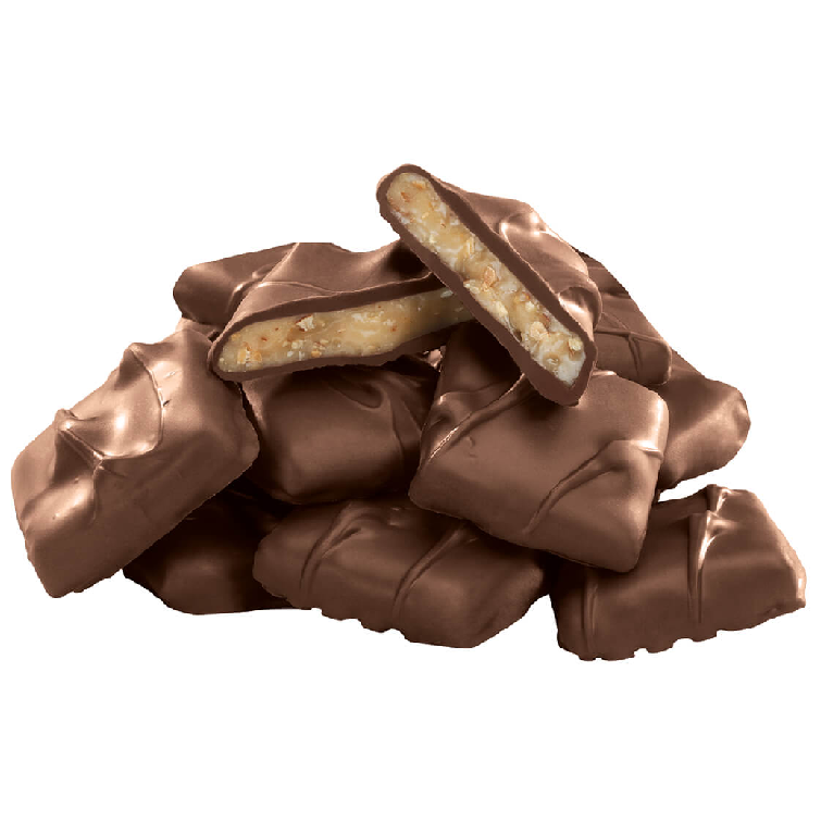 Sugar Free Milk Chocolate Almond Toffee-Manufacturer-Half Nuts