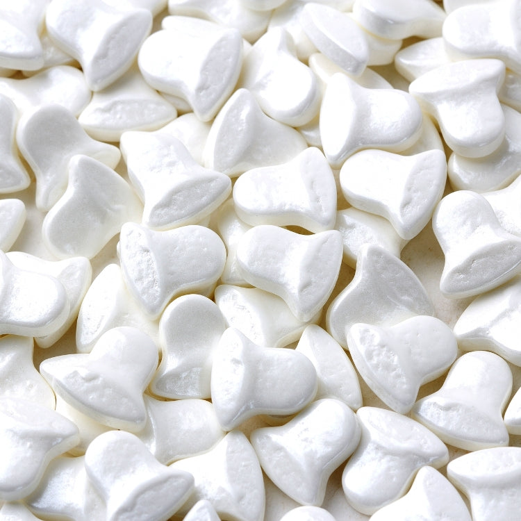 Shimmer White Candy Wedding Bells-Half Nuts-Half Nuts