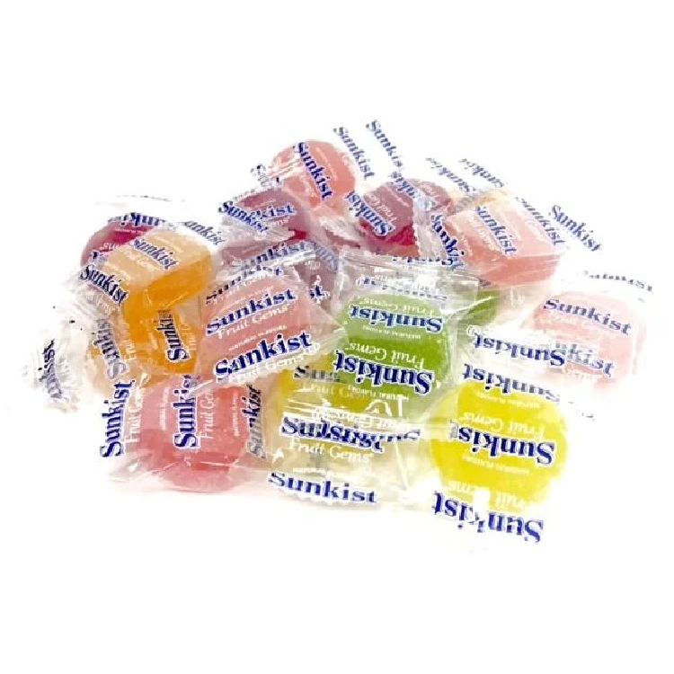 Jelly Belly Sunkist Fruit Gems-Half Nuts-Half Nuts