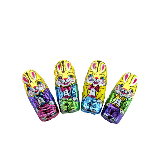 Thompson All Natural Chocolate foiled Bunnies-Half Nuts-Half Nuts