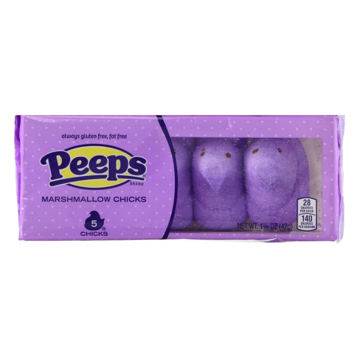 Peeps® Purple Marshmallow Chicks-Half Nuts-Half Nuts