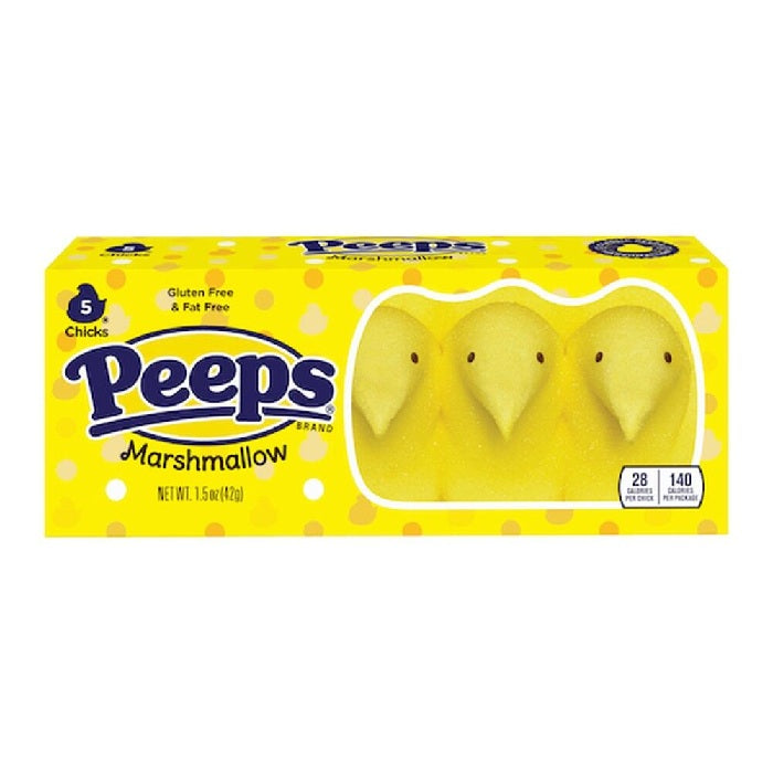 Peeps® Yellow Marshmallow Chicks-Half Nuts-Half Nuts