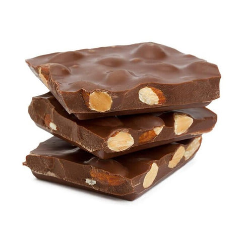 Sugar Free Milk Chocolate Almond Bark-Manufacturer-Half Nuts