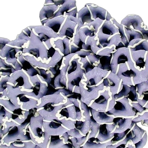 Blueberry and Cream Yogurt Pretzels-Half Nuts-Half Nuts