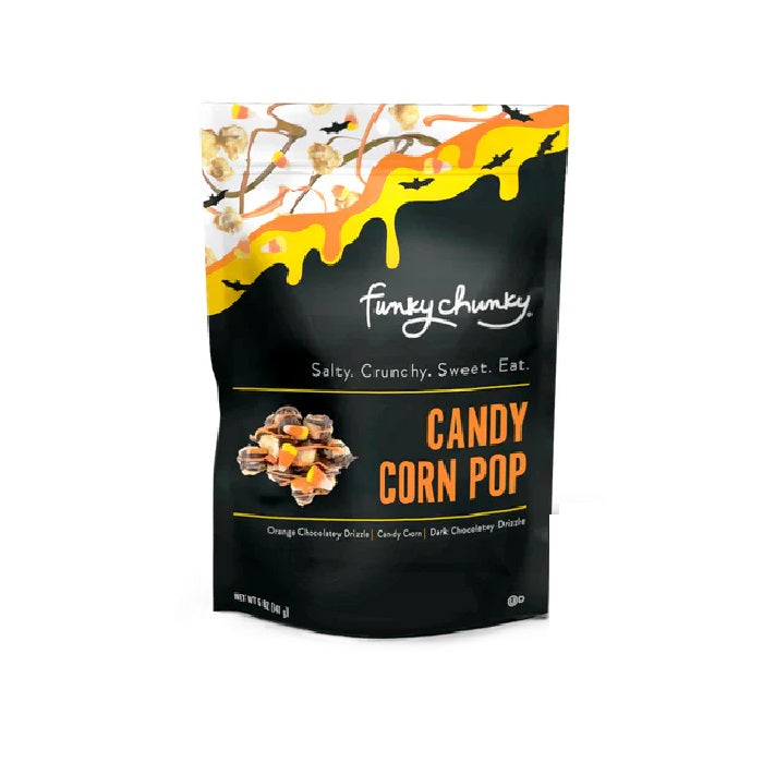 Funky Chunky Candy Corn Pop-Half Nuts-Half Nuts