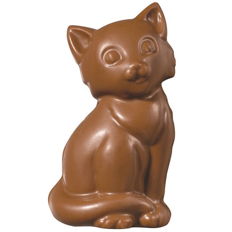 Gertrude Hawk Milk Chocolate Cat-Half Nuts-Half Nuts