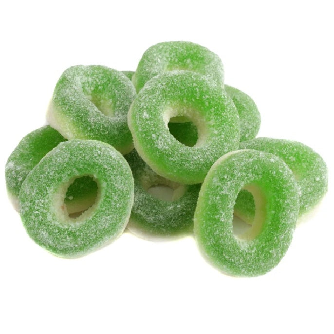 Gummi Apple Rings-Manufacturer-Half Nuts