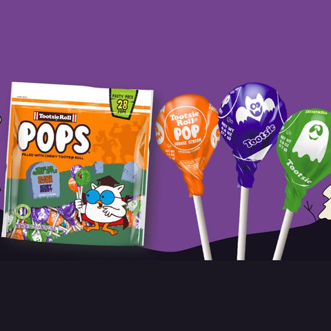 Halloween Tootsie Pops-Half Nuts-Half Nuts