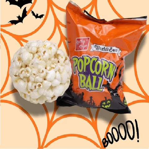 Popcorn Ball -Halloween-Half Nuts-Half Nuts