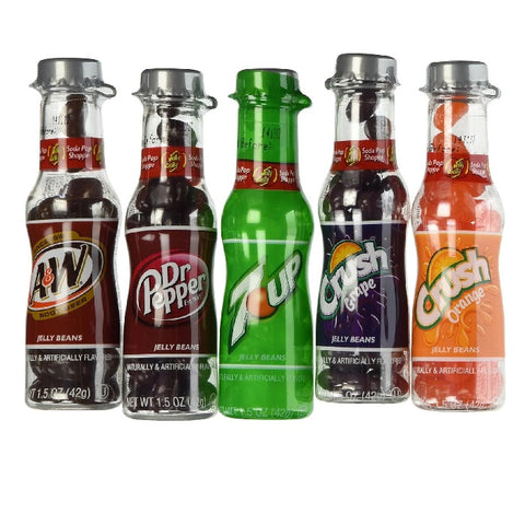 Jelly Belly Soda Pop Shoppe Jelly Bean bottles
