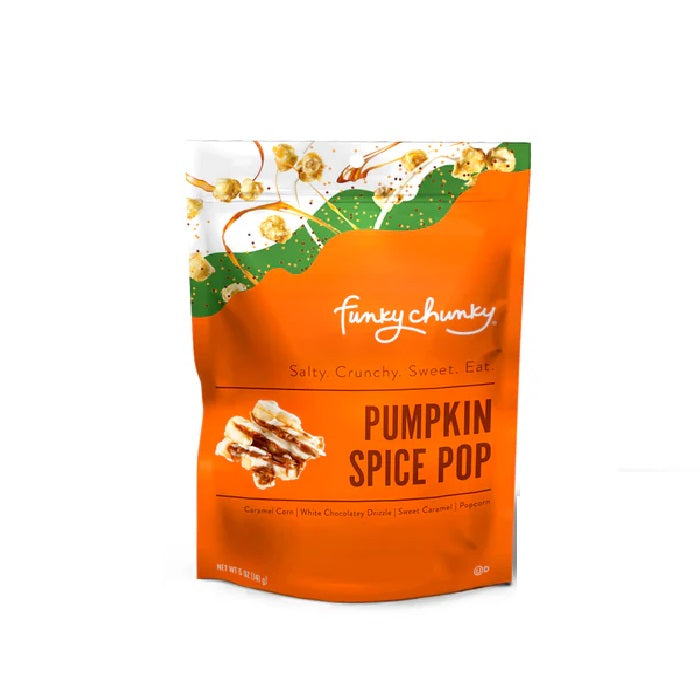 Funky Chunky Pumpkin Spice Pop-Half Nuts-Half Nuts