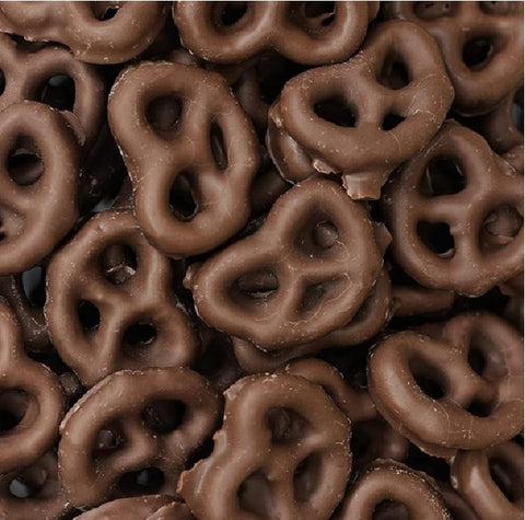 Dark Chocolate Pretzels-Manufacturer-Half Nuts