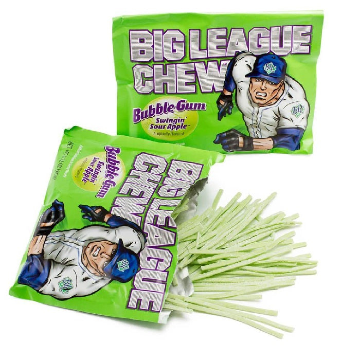 Big League Chew | Sour Apple-Half Nuts-Half Nuts