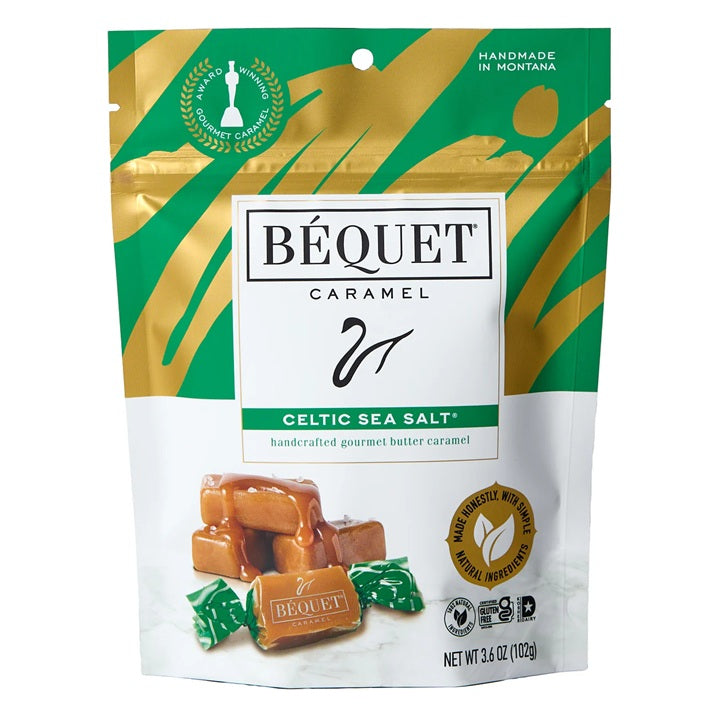 BÉQUET Celtic Sea Salt Caramels-Half Nuts-Half Nuts