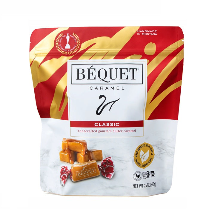 BÉQUET Classic Caramels-Half Nuts-Half Nuts