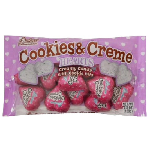 Palmer Cookiers & Creme Hearts-Half Nuts-Half Nuts