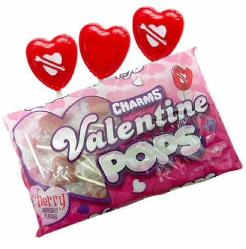 Charms Valentine Pops 21 Count-Half Nuts-Half Nuts