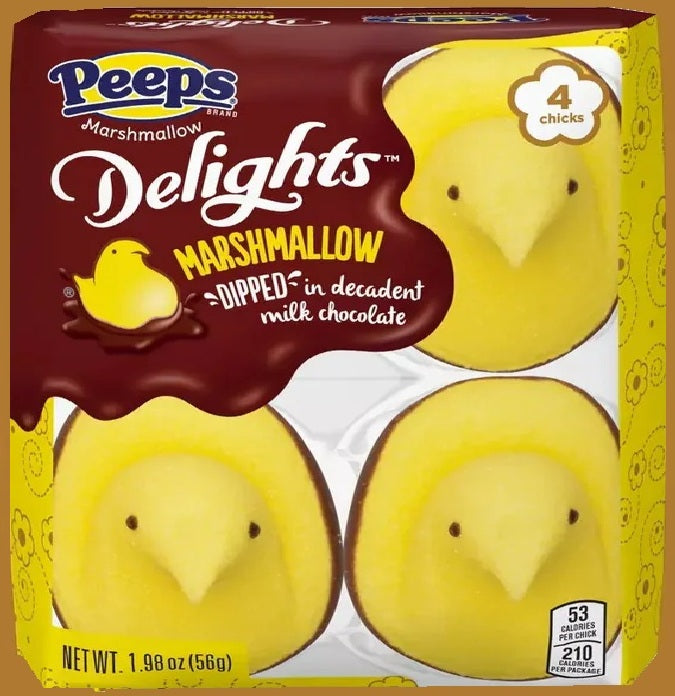 Peeps Milk Chocolate Delights-Half Nuts-Half Nuts