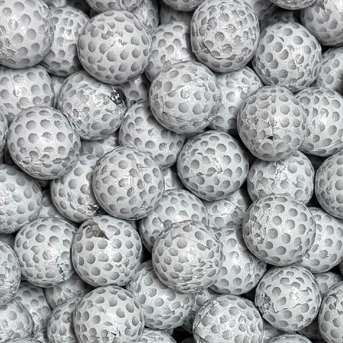 Chocolate Foiled Golf Balls-Half Nuts-Half Nuts