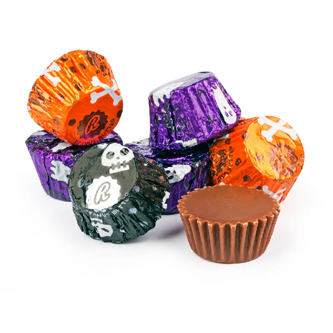 Halloween Reese's Cups-Half Nuts-Half Nuts