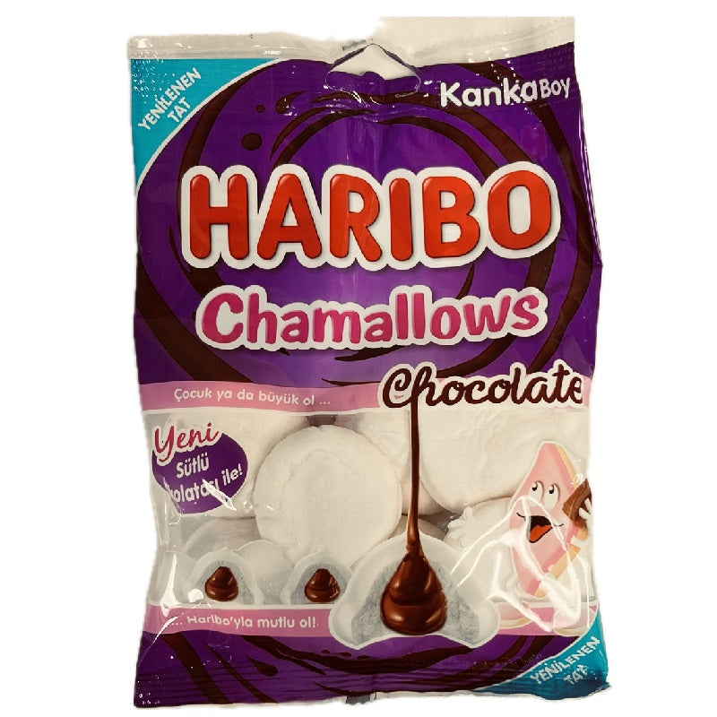 Haribo Chamallows Chocolate-Half Nuts-Half Nuts