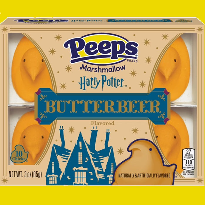 Peeps Chicks - Harry Potter Butterbeer-Half Nuts-Half Nuts
